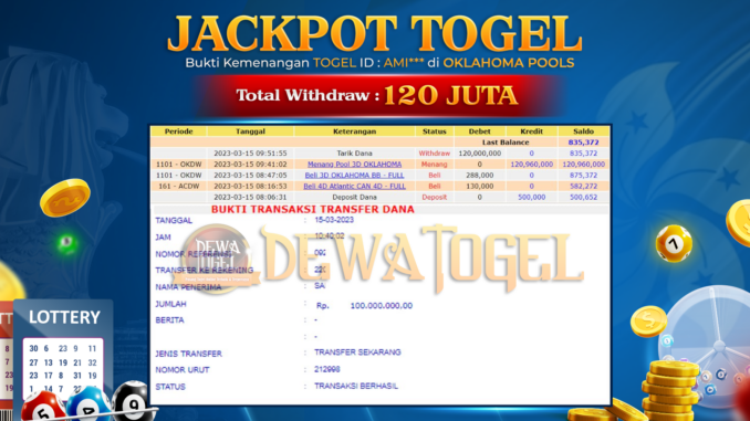 bukti jp dewatogel #35 bukti jp dewatogel #35