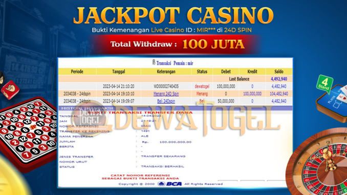 bukti jp dewatogel #174 bukti jp dewatogel #174