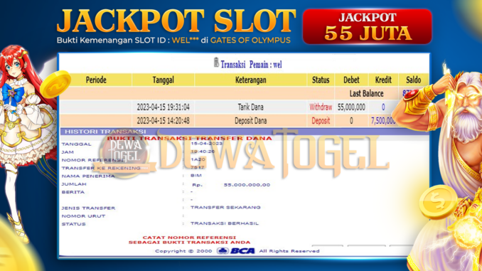 bukti jp dewatogel #180 bukti jp dewatogel #180
