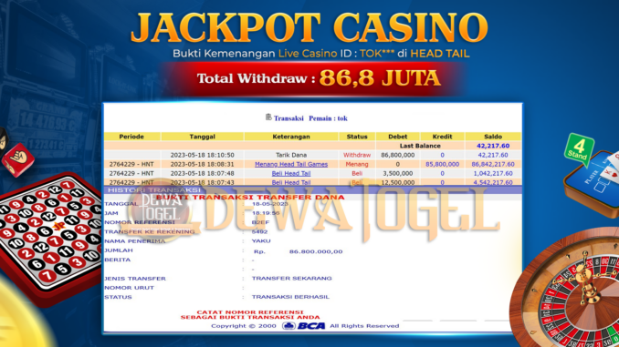 bukti jp dewatogel #330 bukti jp dewatogel #330