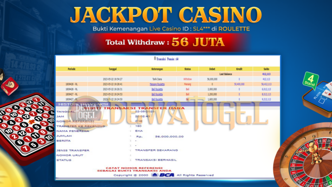 DWT JP LIVE CASINO 2 PAGI