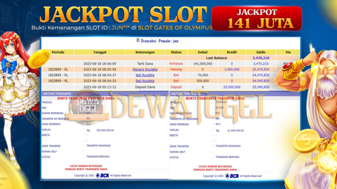 bukti jp dewatogel #430 bukti jp dewatogel #430