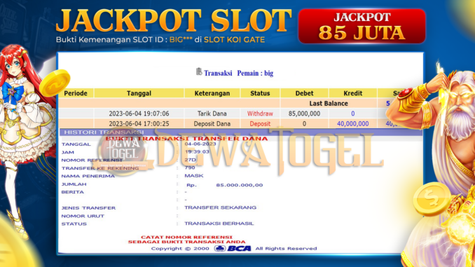 bukti jp dewatogel #381 bukti jp dewatogel #381