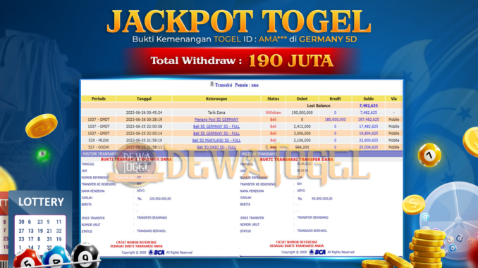 bukti jp dewatogel #450 bukti jp dewatogel #450