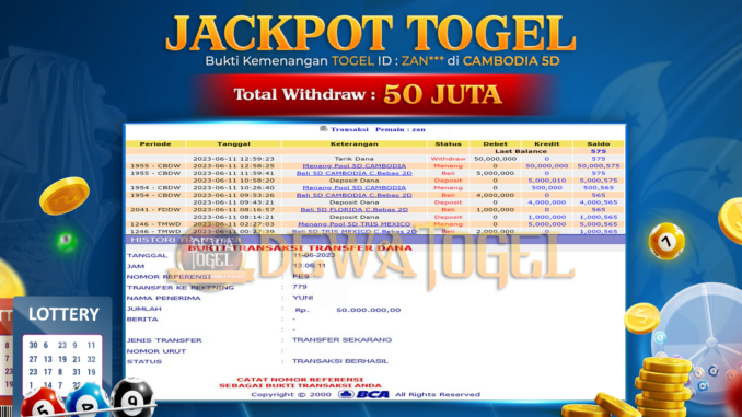 bukti jp dewatogel #420 bukti jp dewatogel #420