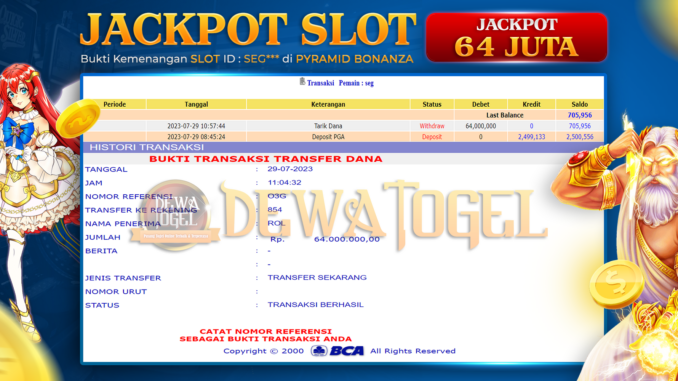 bukti jp dewatogel #559 bukti jp dewatogel #559