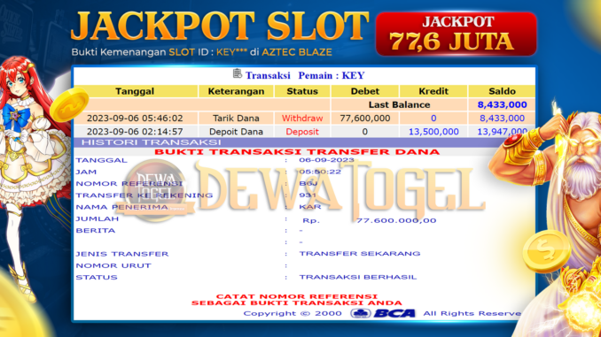bukti jp dewatogel #751 bukti jp dewatogel #751