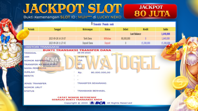 bukti jp dewatogel #855 bukti jp dewatogel #855
