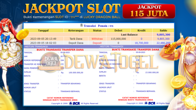 bukti jp dewatogel #749 bukti jp dewatogel #749