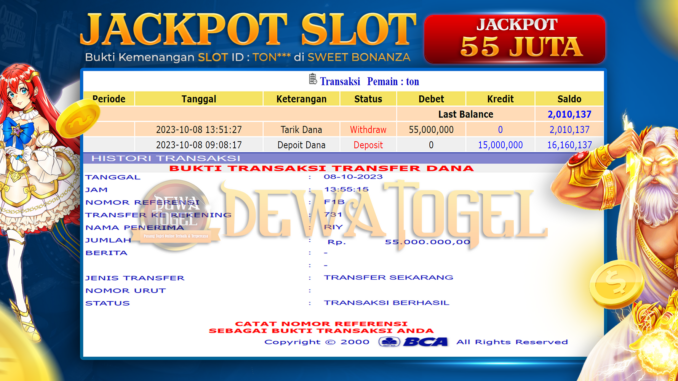 DWT JP SLOT SIANG 2