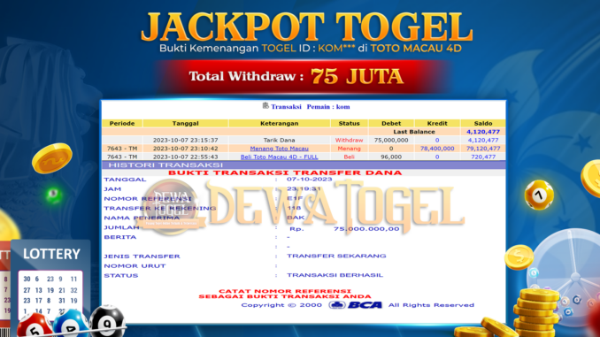 DWT JP TOGEL MALAM 1