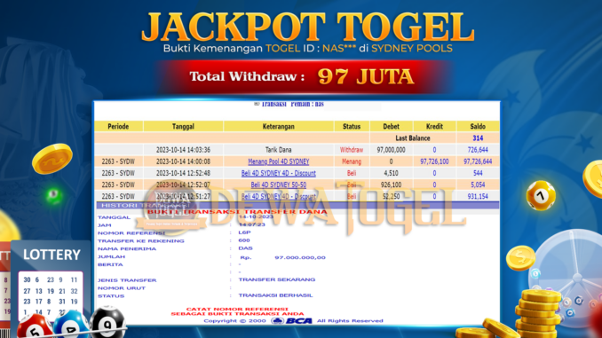 DWT JP TOGEL PAGI 1