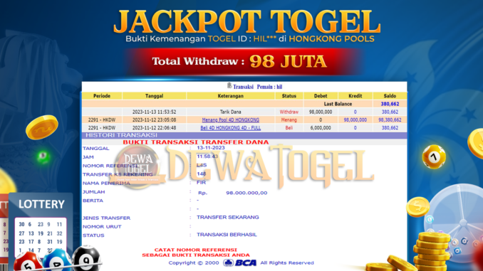 BUKTI JP DEWATOGEL #932 BUKTI JP DEWATOGEL #932