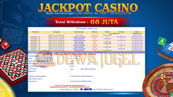 DWT JP LIVE CASINO SIANG 1