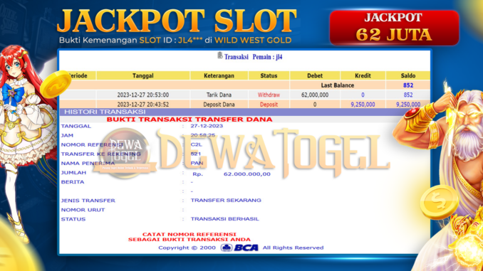 BUKTI JP DEWATOGEL #1124 BUKTI JP DEWATOGEL #1124