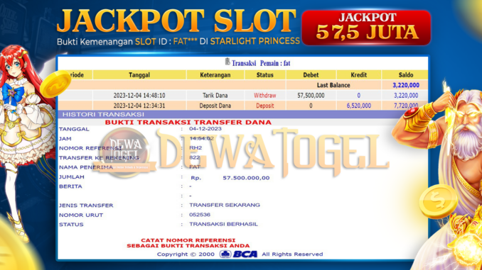 BUKTI JP DEWATOGEL #1027 BUKTI JP DEWATOGEL #1027