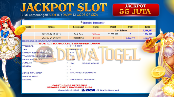 BUKTI JP DEWATOGEL #1116 BUKTI JP DEWATOGEL #1116