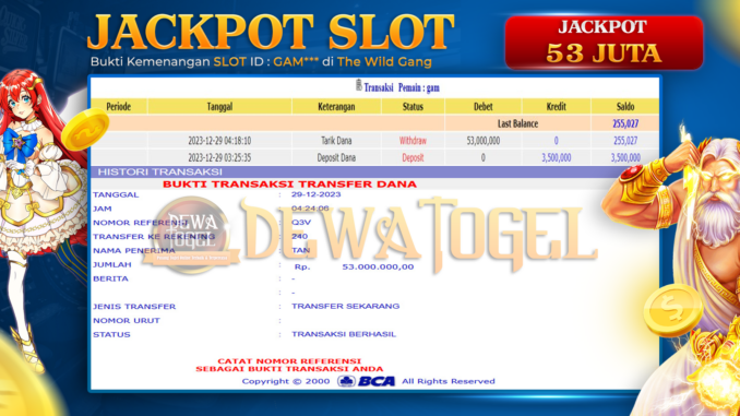 BUKTI JP DEWATOGEL #1134 BUKTI JP DEWATOGEL #1134