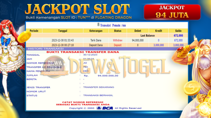 BUKTI JP DEWATOGEL #1136 BUKTI JP DEWATOGEL #1136