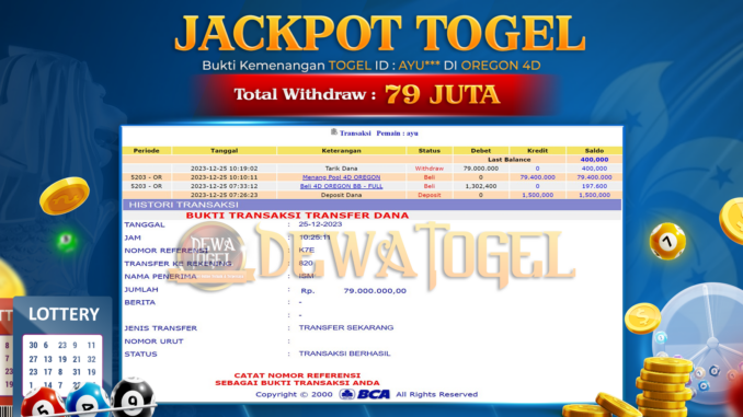 DWT JP TOGEL PAGI 1