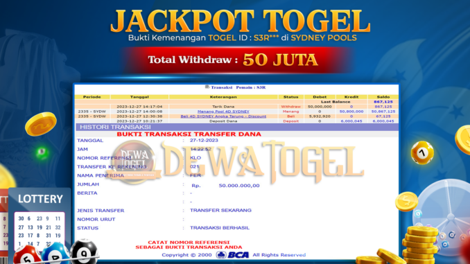 DWT JP TOGEL PAGI 1
