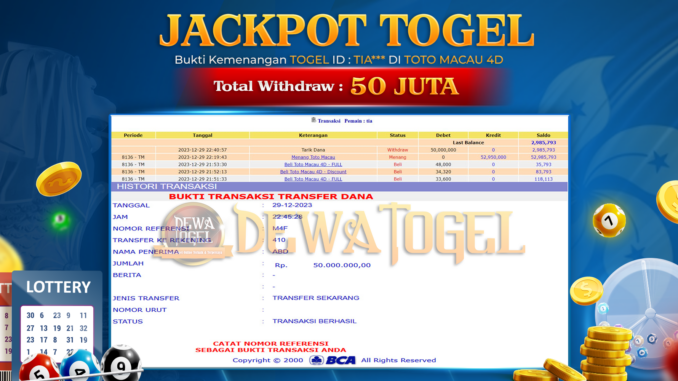 DWT JP TOGEL PAGI 1