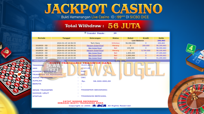 DWT JP LIVE CASINO PAGI 2