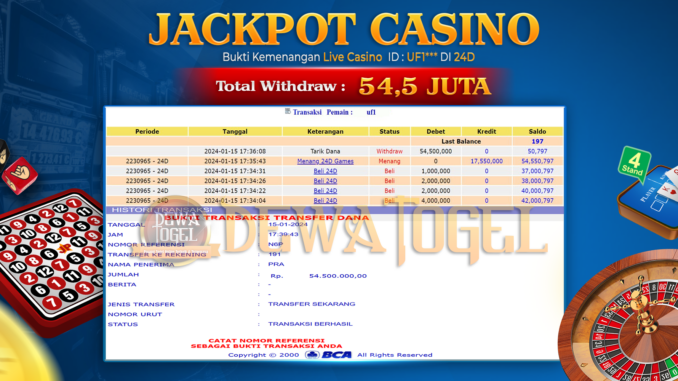 DWT JP LIVE CASINO SIANG 1