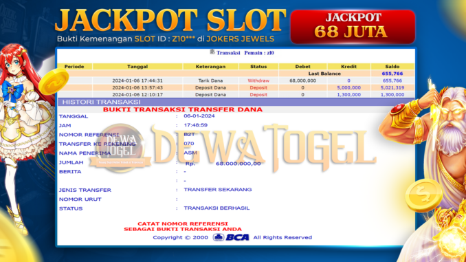 BUKTI JP DEWATOGEL #1163 BUKTI JP DEWATOGEL #1163