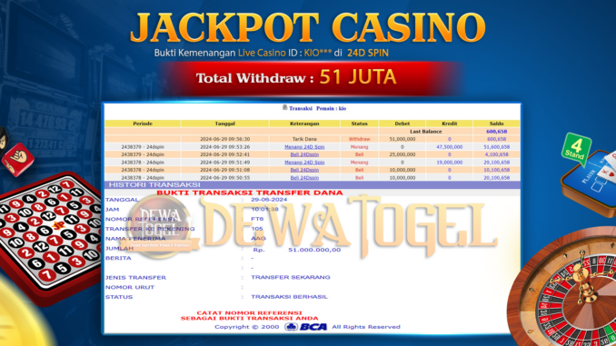 JP DWT - CASINO 2 PAGI