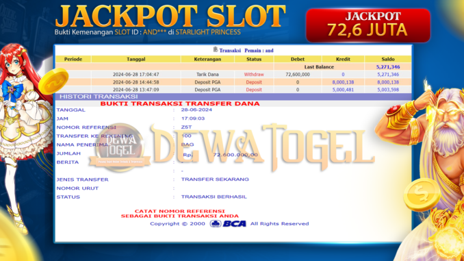 JP DWT - SLOT 2 PAGI