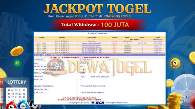 JP DWT - TOGEL 1 MALAM
