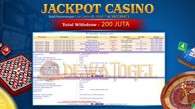 JP DWT - CASINO 1 PAGI