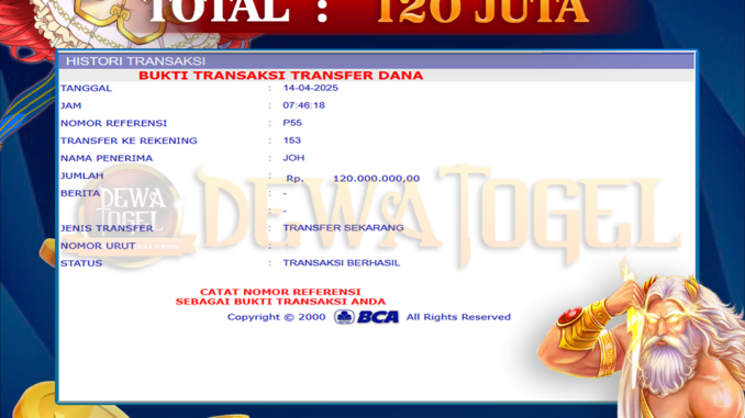 JP DWT - SLOT NEW-