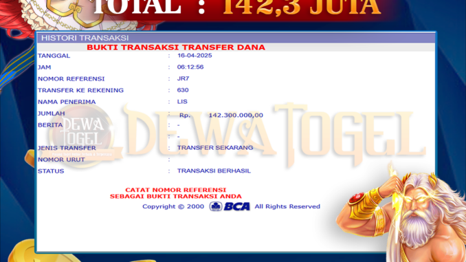 JP DWT - SLOT NEW-